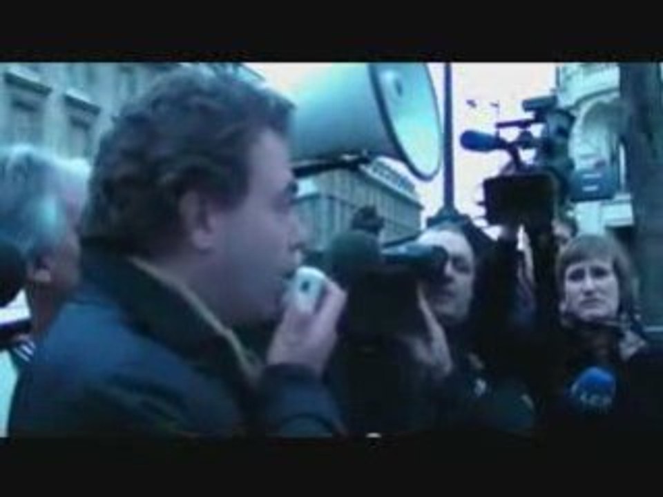 Manifestation "Oui au travail le dimanche!"