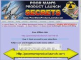 Product Launch Formula and Secrets for the Poor Man