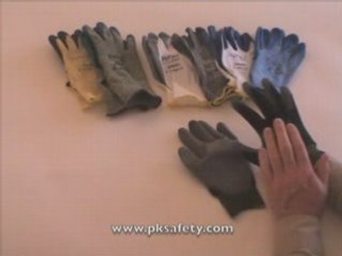 Ansell HyFlex 11-600 Palm Coated Work Glove