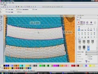 Machine embroidery software - Creative Drawings demo 1