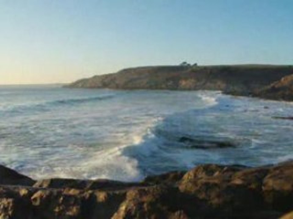 La cote du Grand Minou à coté de Brest