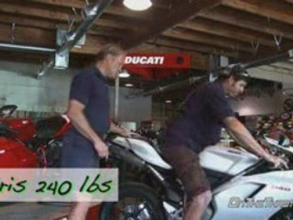 Ducati 2008 848 Stock Suspension Evaluation