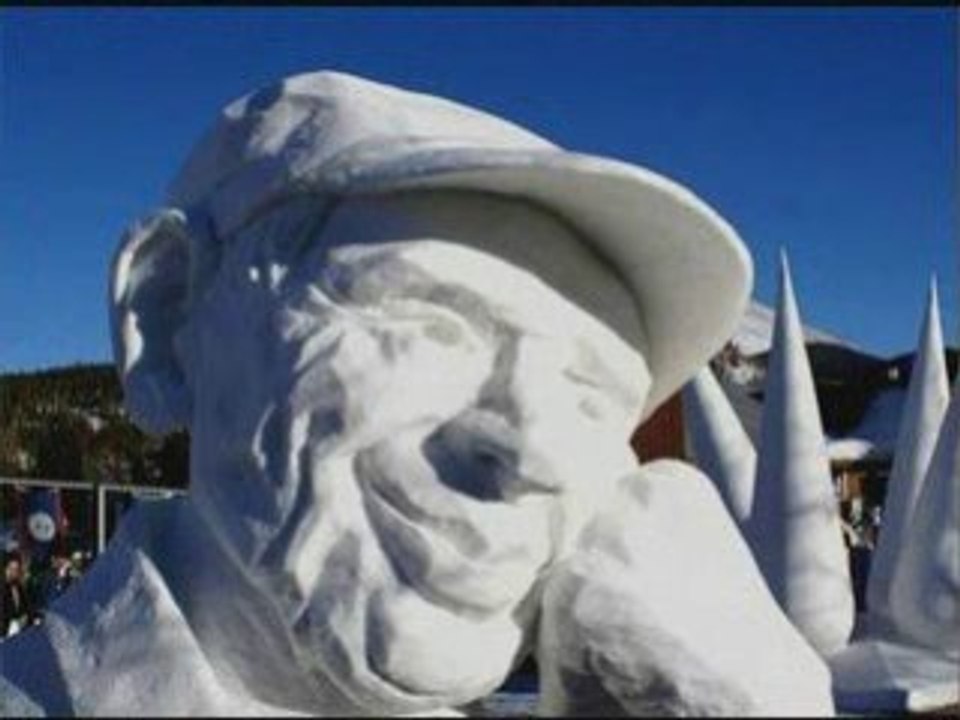 Sculptures de neige