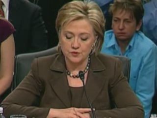 Hillary Clinton pledges "smart power" over military force.