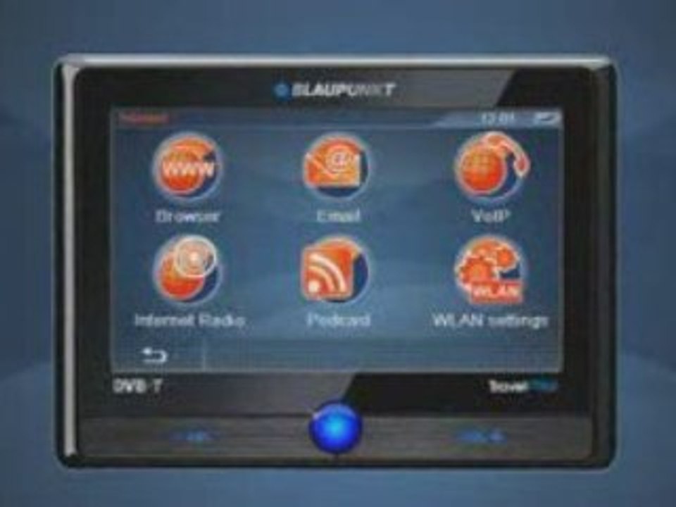 Démonstration du TravelPilot 700 de Blaupunkt