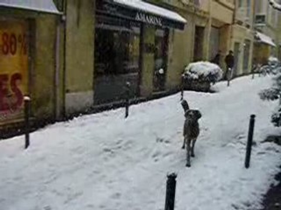 Les joies de la neige