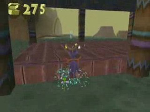 Spyro the Dragon Video Walkthrough 21 : Marais des Brumes