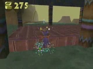 Spyro the Dragon Video Walkthrough 21 : Marais des Brumes