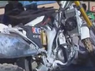 Interview David Frétigné de la 10em etape du DAKAR