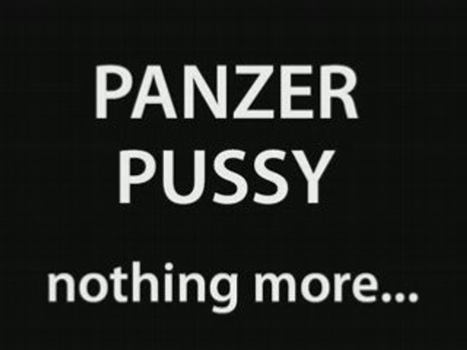 Panzer Pussy ! nothing more...