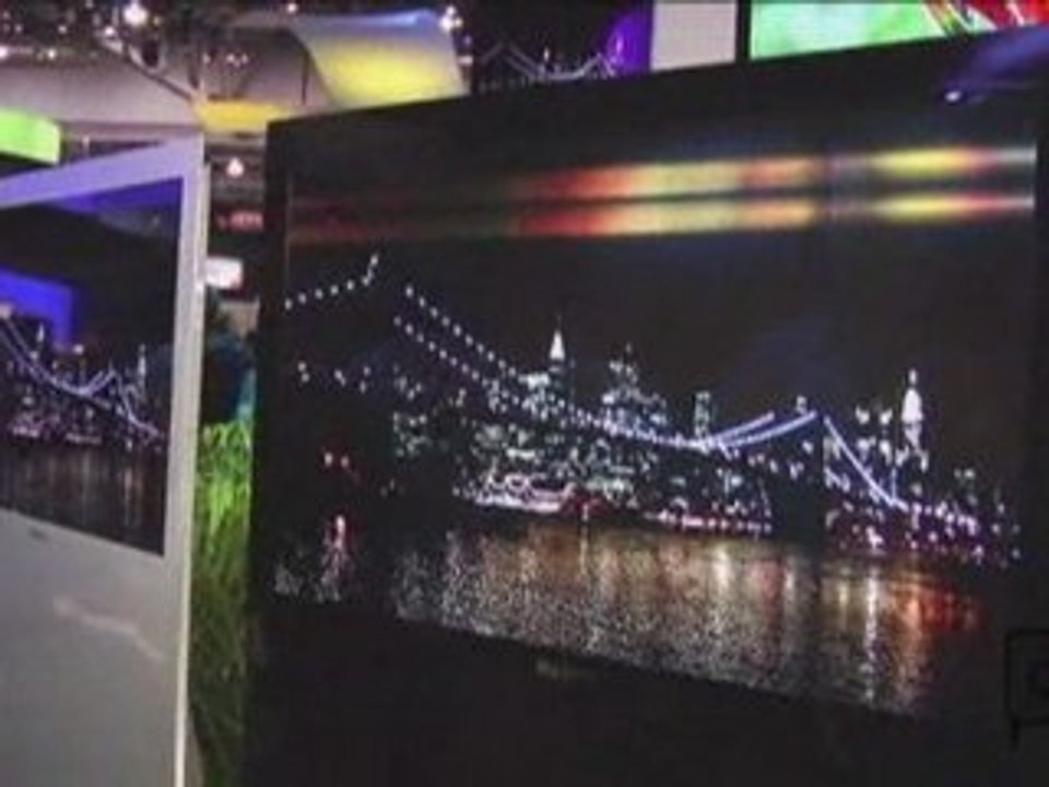 Sony OLED HDTVs at CES 2009