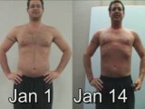 P90X  14 day results - 5 pounds - 2% BF