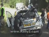Crash subaru impreza WRX