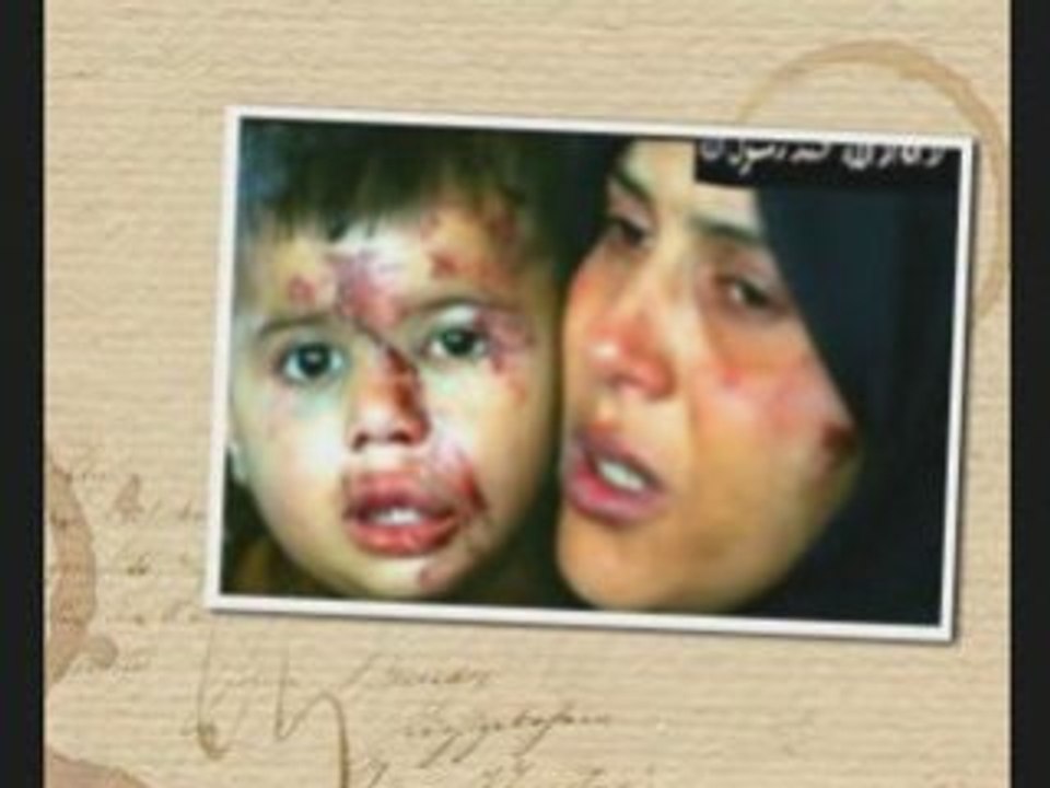 CLIP PALESTINE AVEC CHANSON PLUS QU'EMOUVANTE - A VOIR