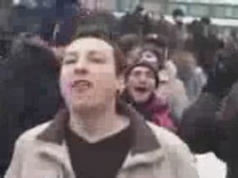 BULGARIAN ANTI-GOVERNMENT PROTEST 14.01.2009-SOFIA