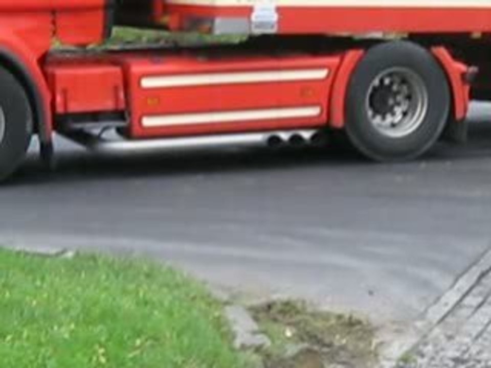 Scania vanlommel v8