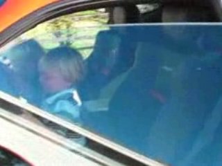 Kid's First Drive In The Dodge Challenger