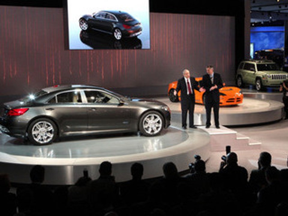 Chrysler podczas 2009 Detroit Motor Show