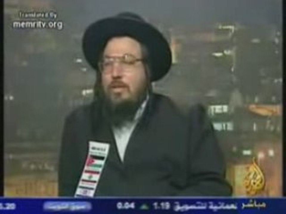 rabbin se battant pour la paix