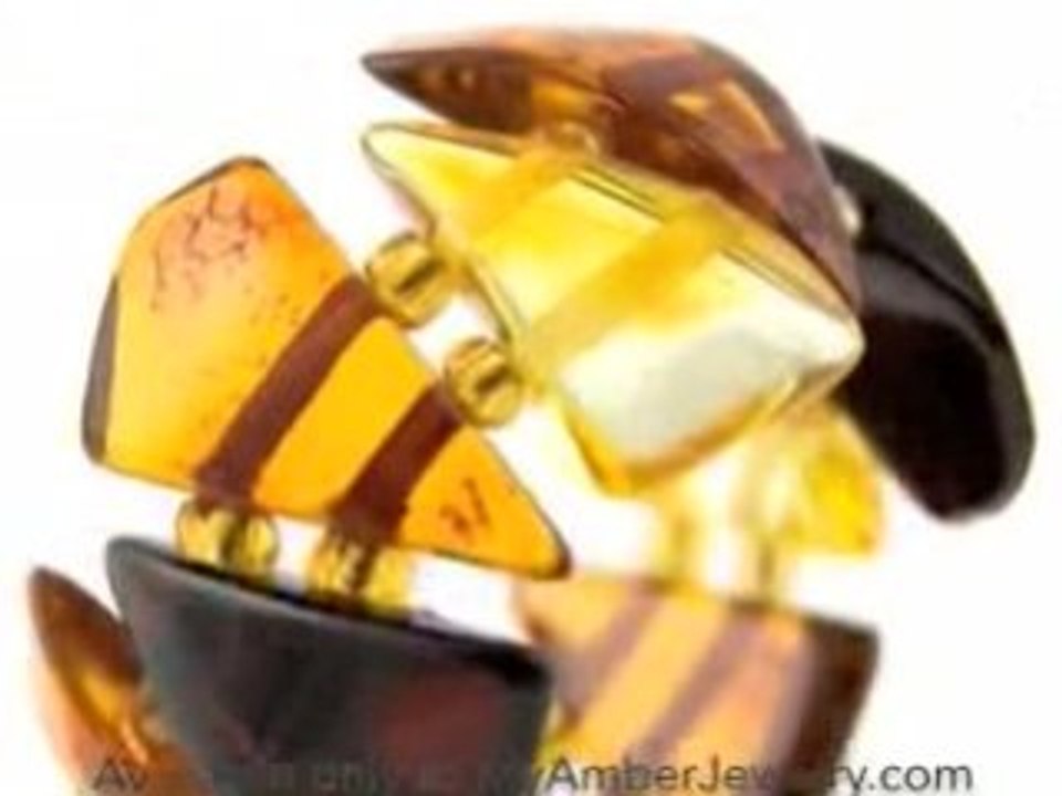 Baltic Amber Jewelry Sterling Silver Rings