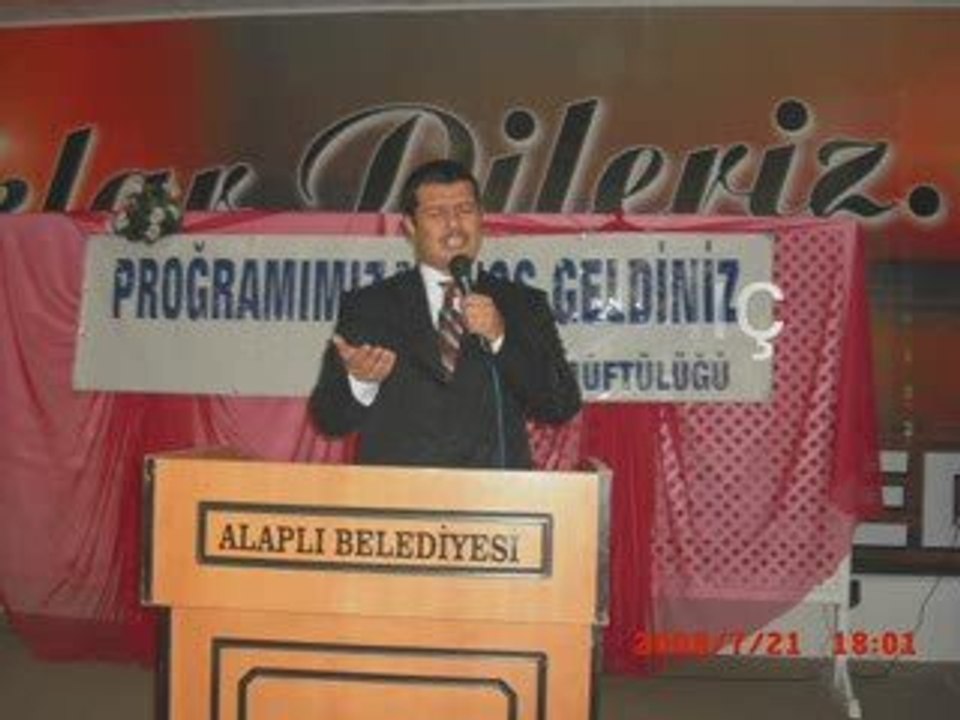 EROL KILIÇ Alaplı Vaizi dua
