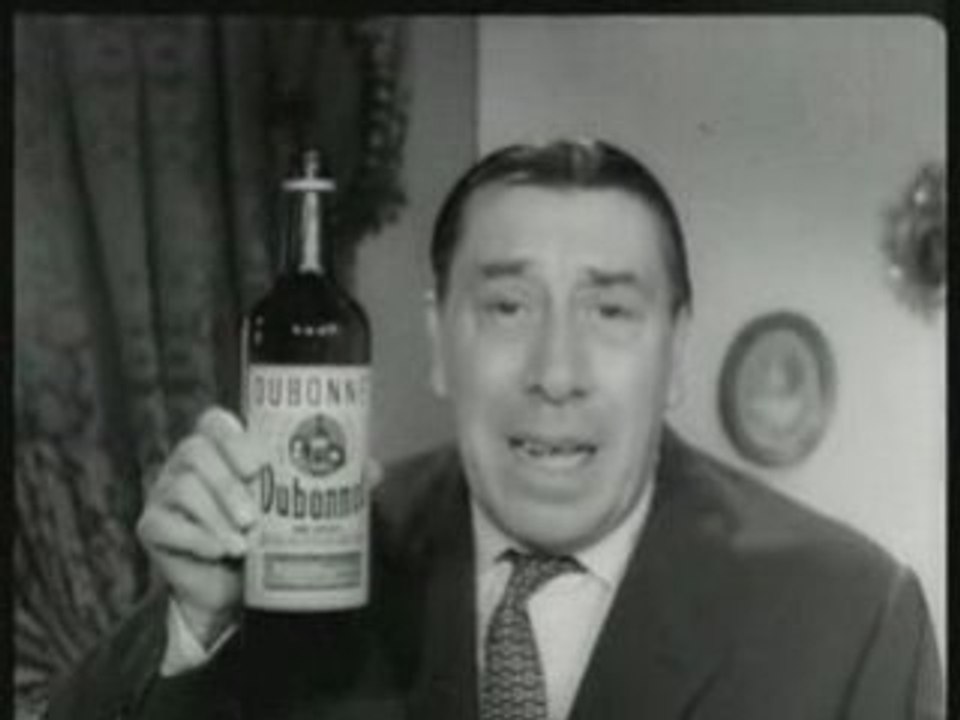 PUB DUBONNET FERNANDEL 1965 PUBLICITE RETRO GB US HQ