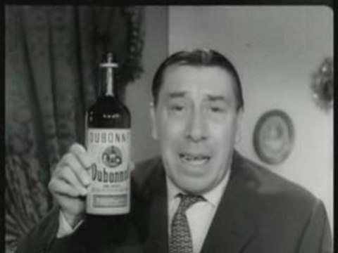 PUB DUBONNET FERNANDEL 1965 PUBLICITE RETRO GB US HQ