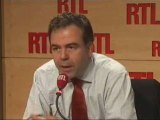 Luc Chatel, invité de RTL (15/01/09)
