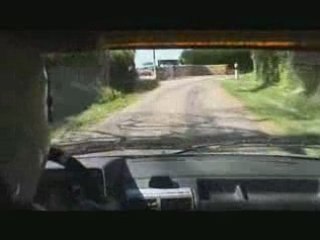 Rallye de l anguison  equipage Mongeard