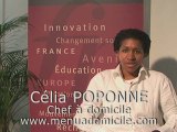 Paroles de jeunes entrepreneurs : Célia Poponne (jan. 2009)
