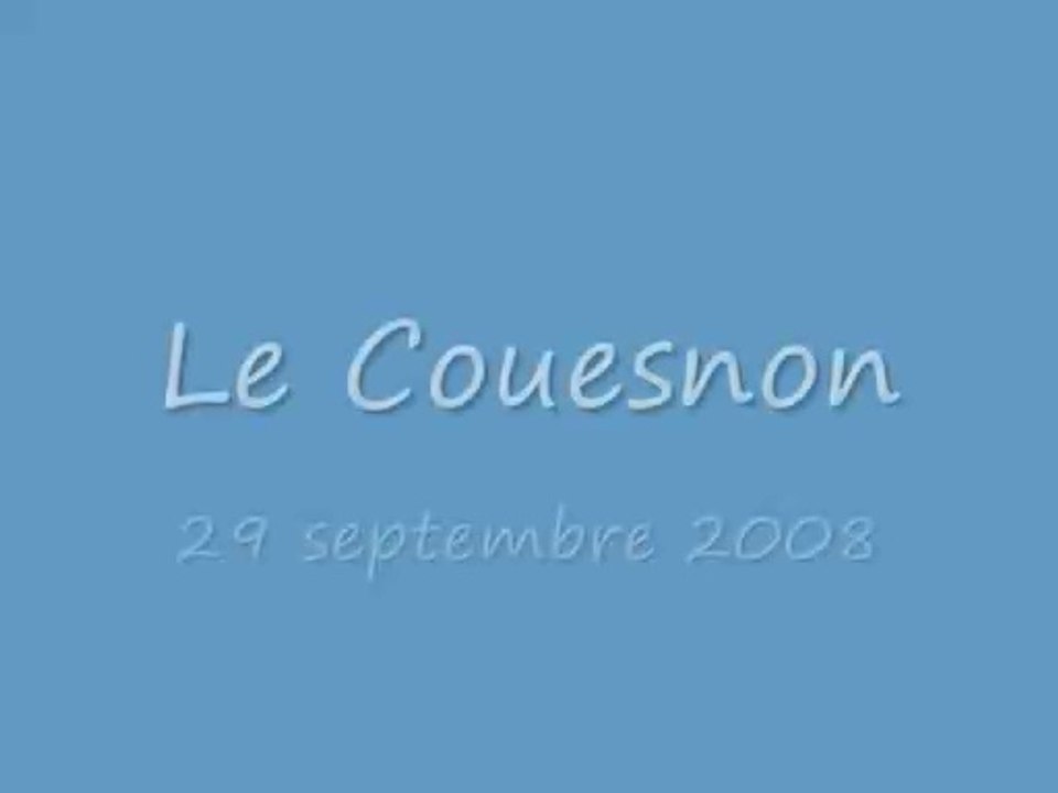 Le Couesnon 29 novembre 2008 - Club de kayak d'Acigné