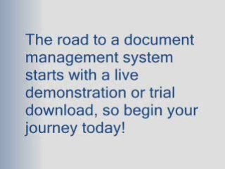 What does a document management software do?