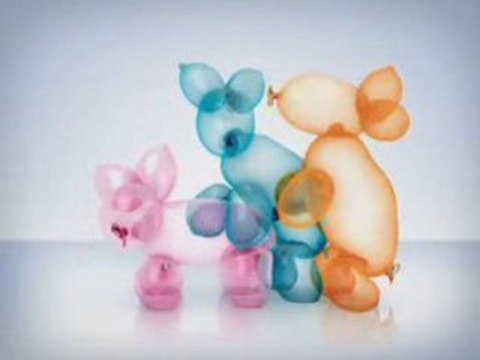 Durex Publicité chiens en préservatifs