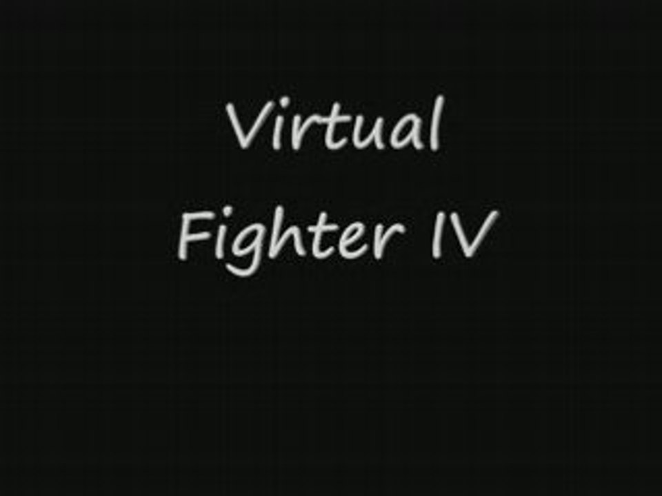 Virtual Fighter IV