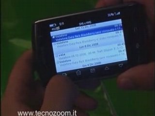 Video confronto Smartphone con focus sullo Storm