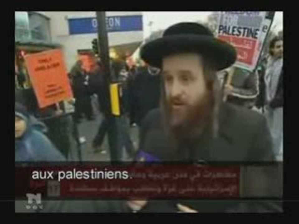 Gaza et l'opinion juif au Royaume Uni ( st en Français)