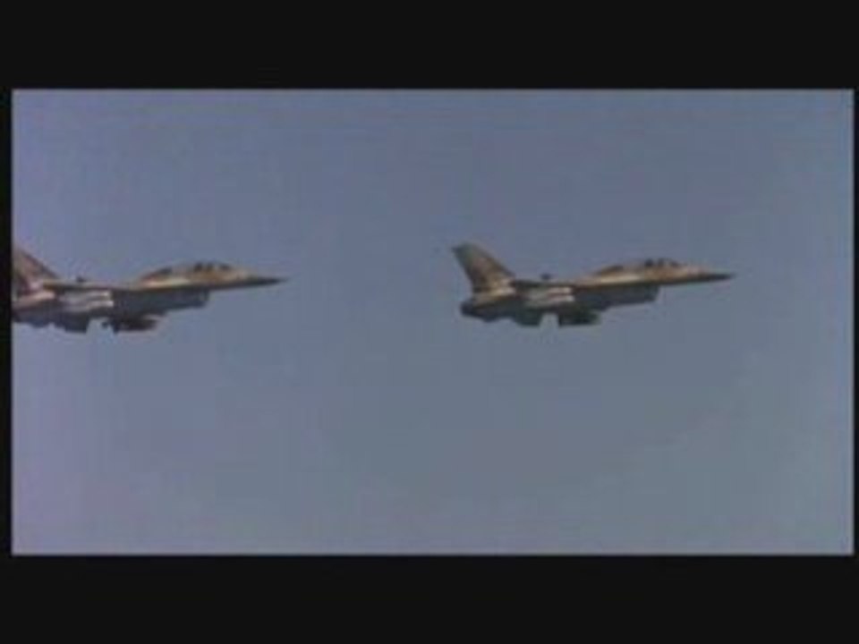F-16 netz hawk iaf mock combat