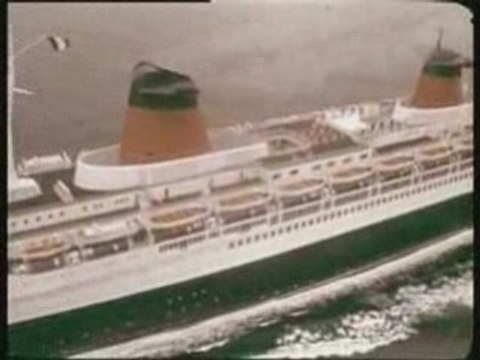 PUB PAQUEBOT LE FRANCE 1963 POIRET SERRAULT CLIP RETRO FR HQ