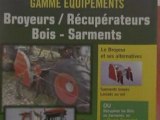 Broyeur / récupérateur bois et sarments