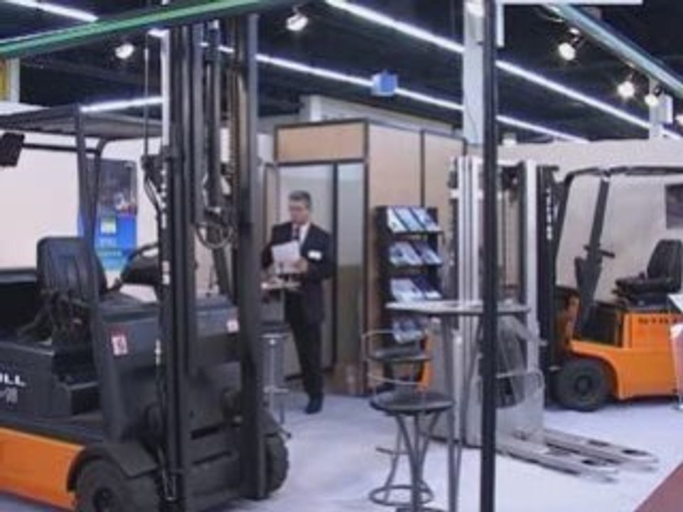 Dans l'aire du temps, un chariot élévateur hybride