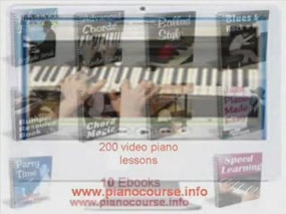 How You Play Piano like a Pro,Easy and Simple Lessons.