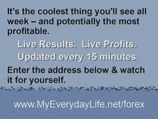 Live Forex Results You Can See -- Updates Every 15 Minutes