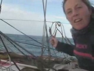 Roxy sailing, Samantha Davies - 15th Jan on the Vendee Globe