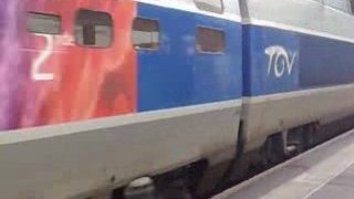 ARRIVER TGV 8623 A DESTINATION DE BREST