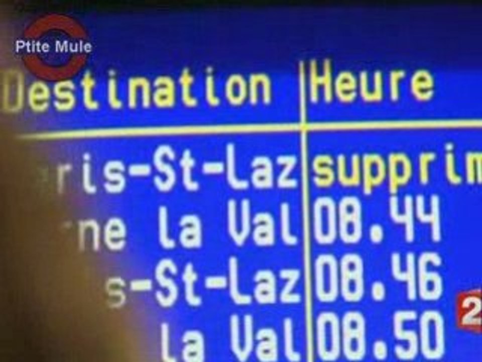 St-Lazare : la grève a laissé des traces