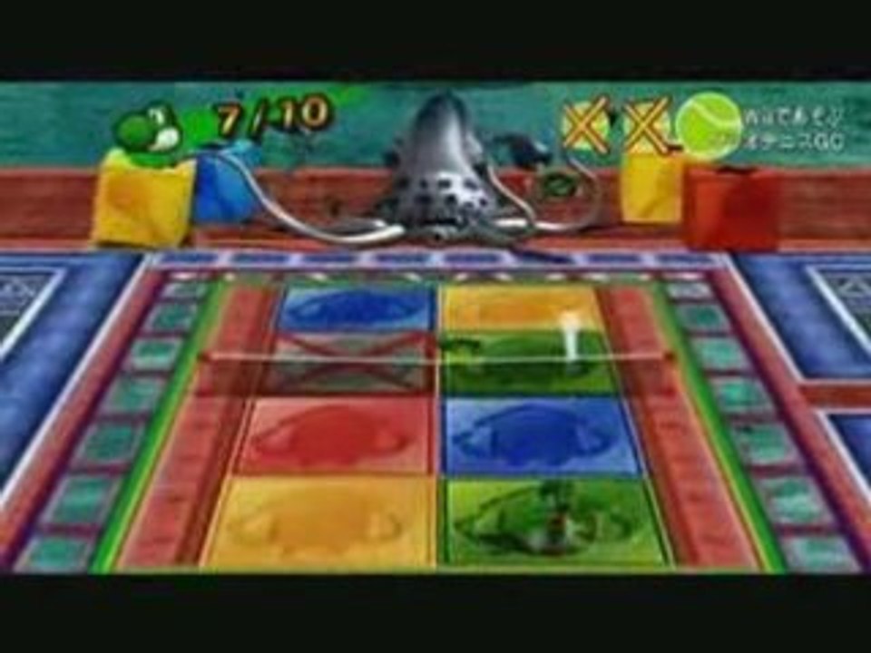 Mario Power Tennis Wii gameplay