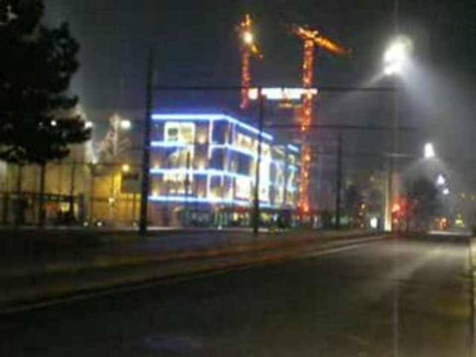 Lyon Part-Dieu: Chantiers illuminés