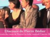 Discours de Pierre Bédier aux voeux de Mantes La Jolie 2009