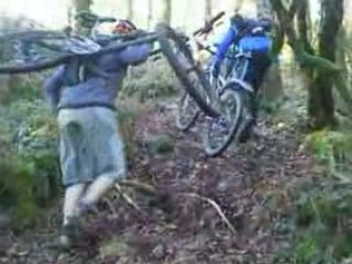 VTT au FAOUET DIM 27 JANV 2008
