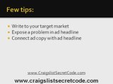 Craigslist Copywriting Techniques - How To Write Killing Ads